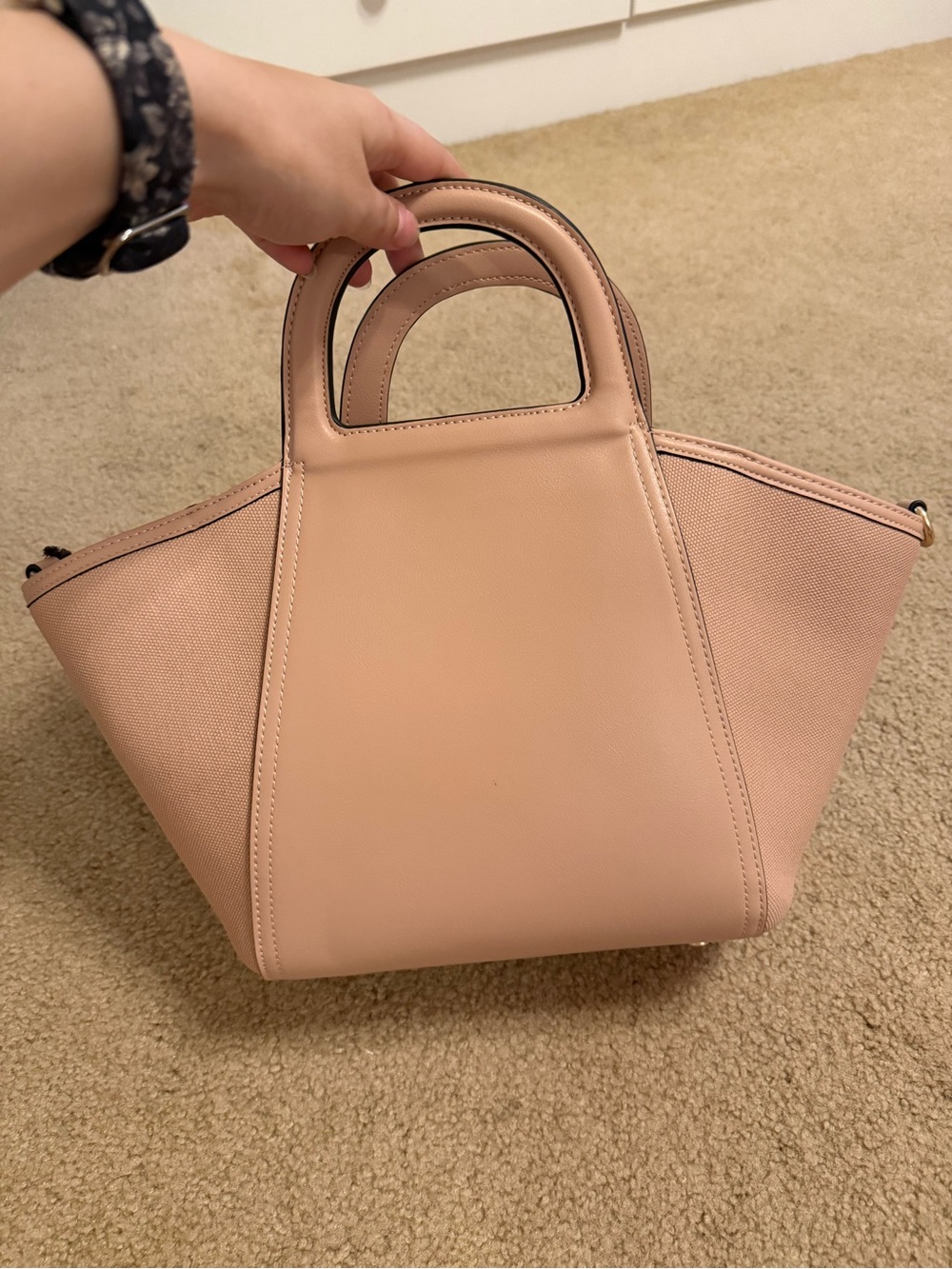 Alviero Martini pink leather handbag - Picture 2 of 13